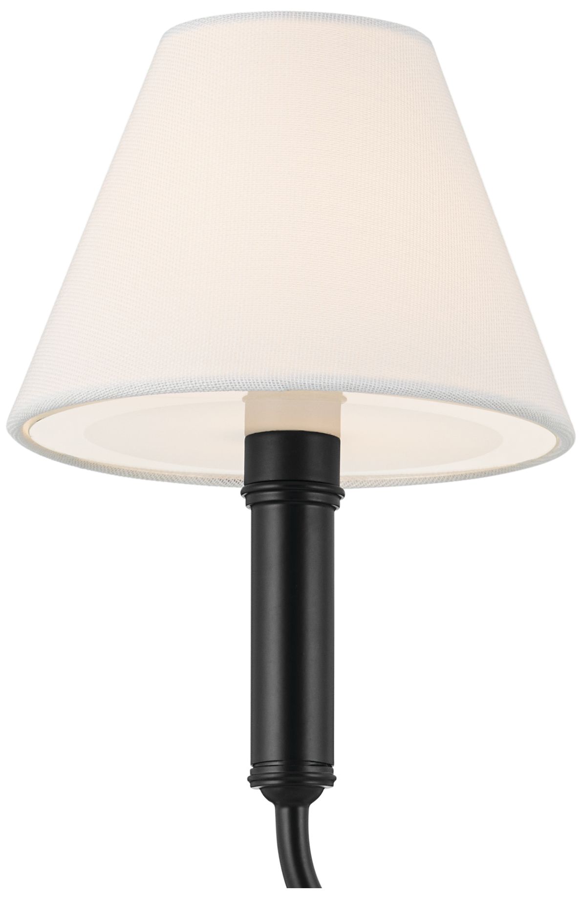 Image 7 Kichler Eadie 41 Inch 6 Light Chandelier in Black more views