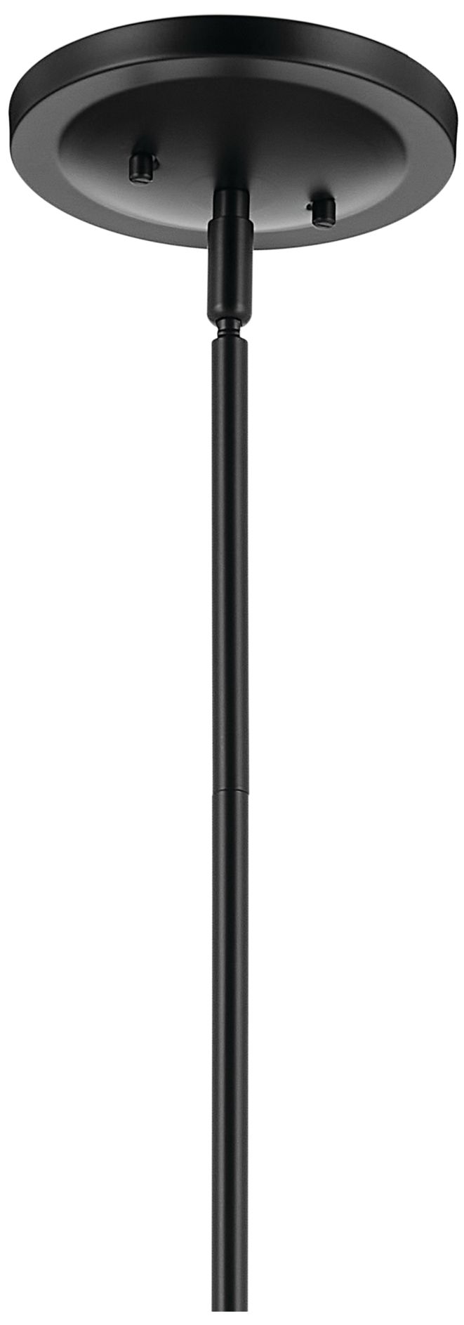 Kichler Eadie 41 Inch 6 Light Chandelier in Black