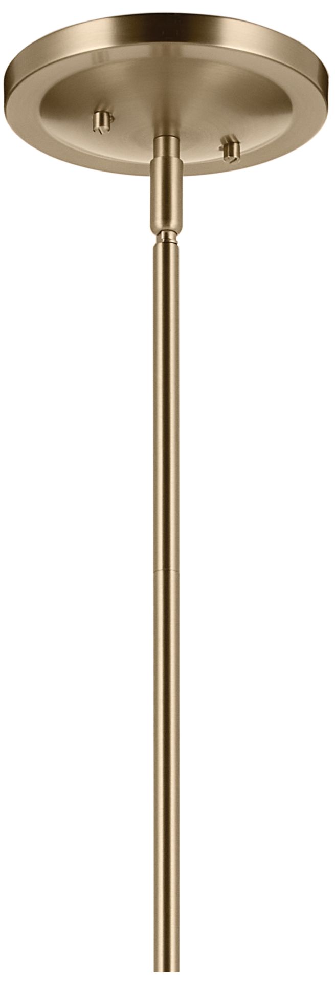 Kichler Eadie 51.5 Inch 6 Light Chandelier in Champagne Bronze