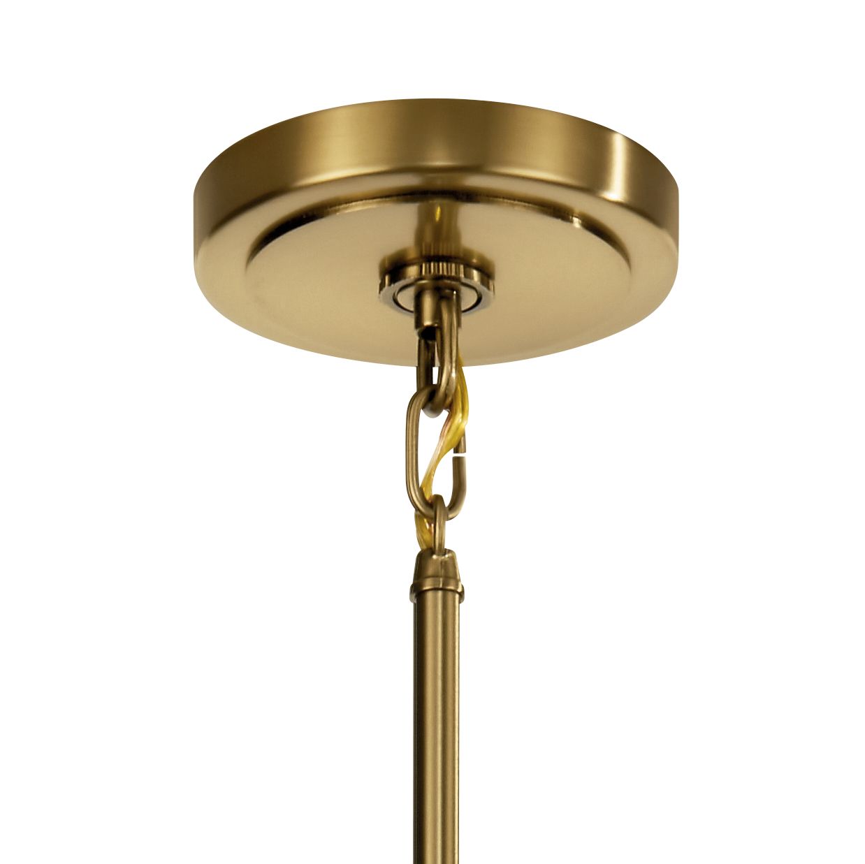 Image 5 Kichler Eastmont 31 1/2"W Brushed Brass 5-Light Chandelier more views
