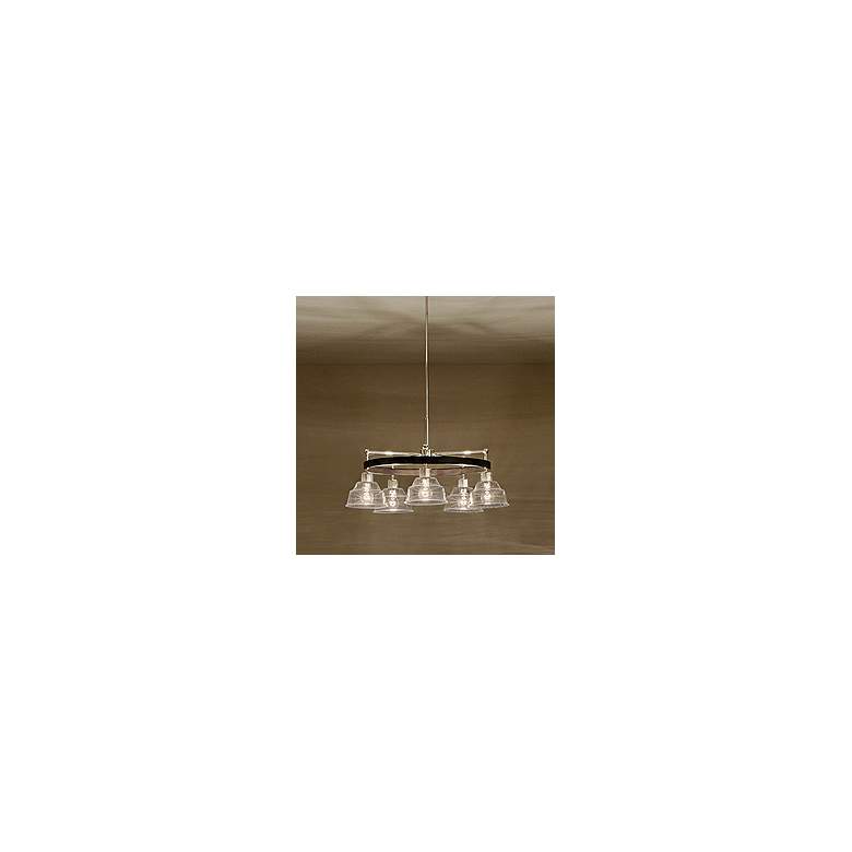 Image 2 Kichler Eastmont Polished Nickel Chandelier 5Lt