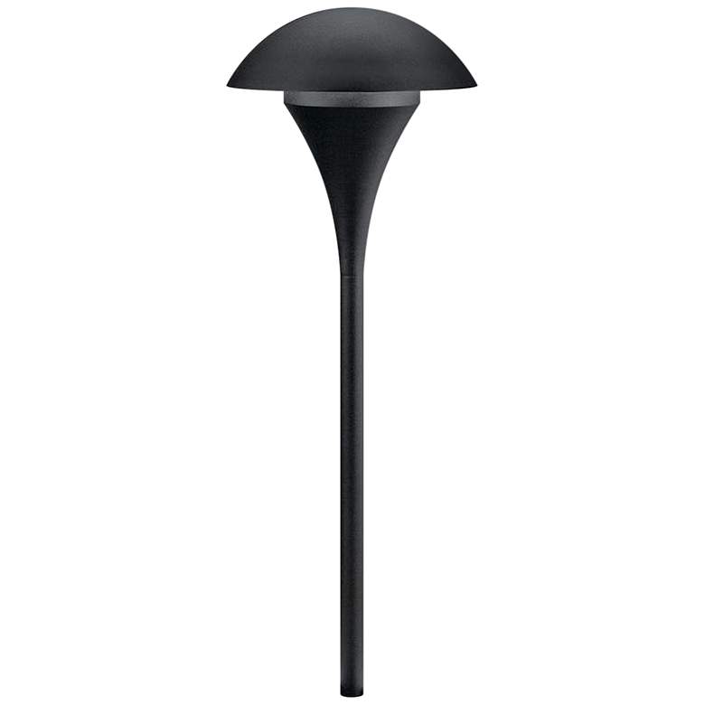 Image 1 Kichler Eclipse 25" High Textured Black Path Light
