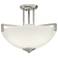 Kichler Eileen 14 1/2" Wide Brushed Nickel Ceiling Light