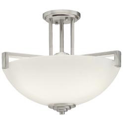 Kichler Eileen 14 1/2" Wide Brushed Nickel Ceiling Light