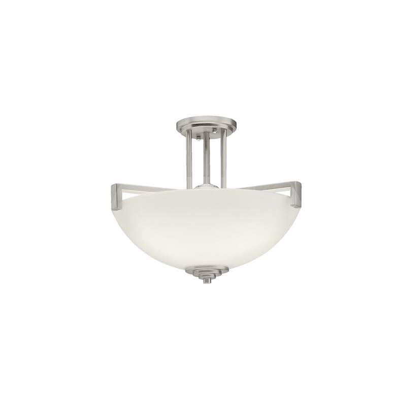 Image 2 Kichler Eileen 14 1/2" Wide Brushed Nickel Ceiling Light more views