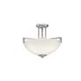 2_Kichler Eileen 14 1/2" Wide Brushed Nickel Ceiling Light more views