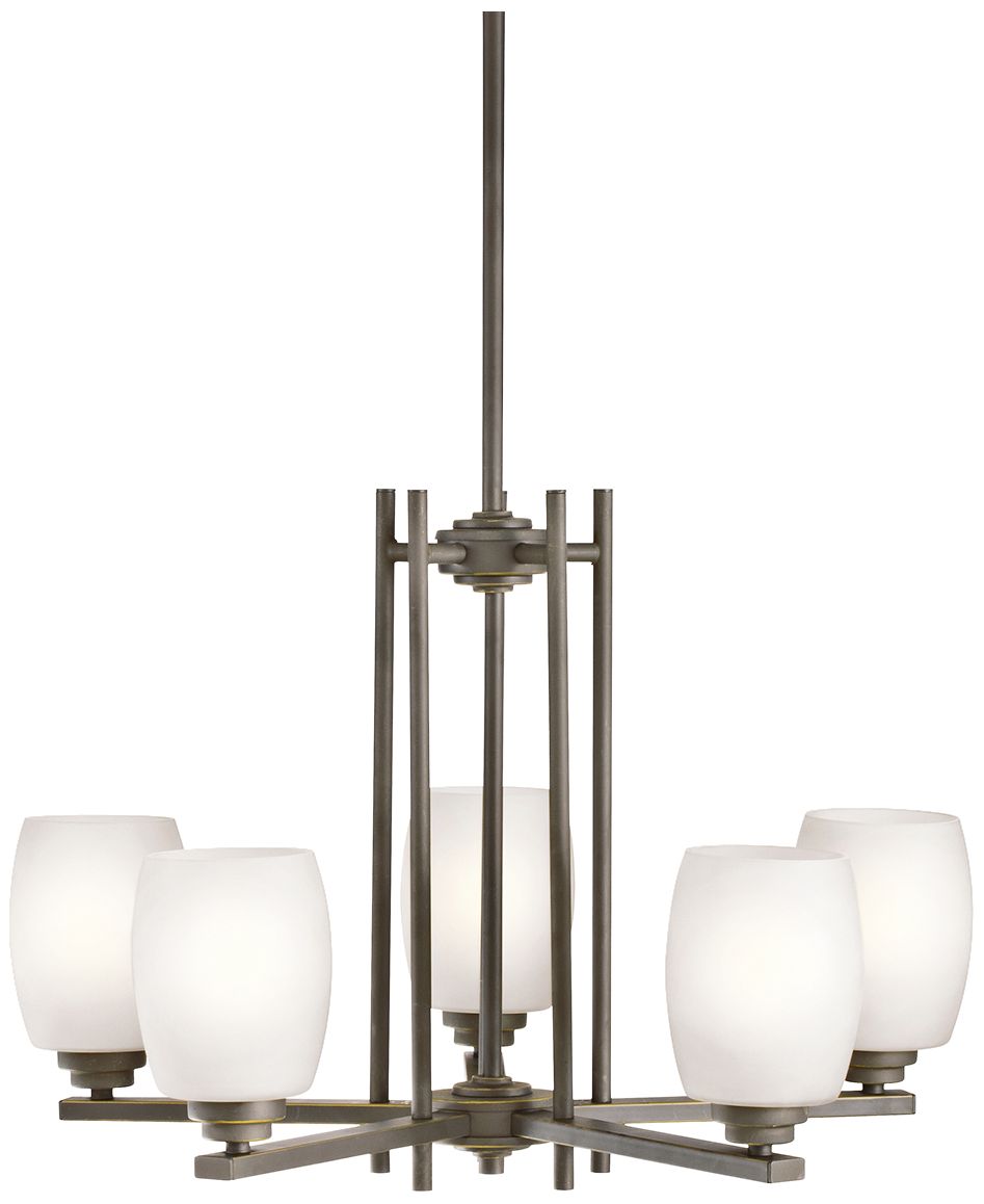 eileen 5 light black chandelier