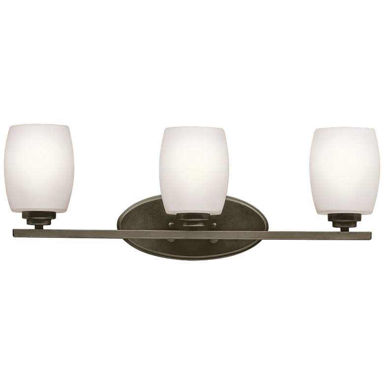 Image 1 Kichler Eileen 3-Light 24" Wide Olde Bronze Bath Light