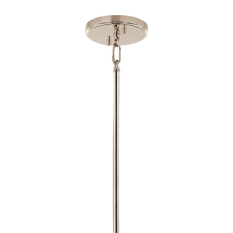 Image 5 Kichler Eisley 16" Wide 4-Light Open Black and Polished Nickel Pendant more views
