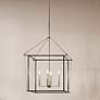 Thumbnail1 of Kichler Eisley 22 1/4" 4-Light Black and Polished Nickel Chandelier
