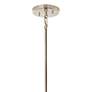 Thumbnail4 of Kichler Eisley 22 1/4" 4-Light Black and Polished Nickel Chandelier more views