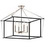 Thumbnail2 of Kichler Eisley 24" Nickel and Black Semi Flush Mount Ceiling Light