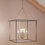 1_Kichler Eisley 28 1/4"W Polished Nickel Foyer Pendant Light