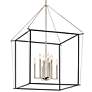 3_Kichler Eisley 28 1/4"W Polished Nickel Foyer Pendant Light more views