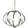 Kichler Elata 27" Wide 5-Light Classic Pewter Open Orb Chandelier