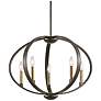 Thumbnail2 of Kichler Elata 27" Wide Olde Bronze 5-Light Orbital Chandelier