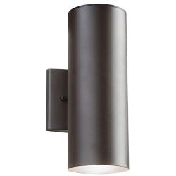 Kichler Elba 12 1/4"H LED Bronze Outdoor Up/Down Wall Light