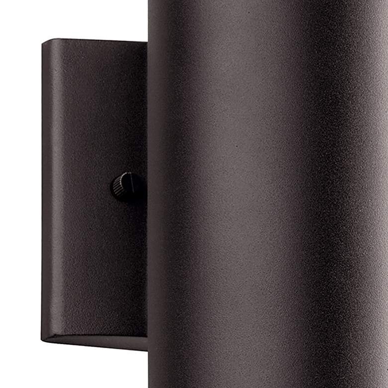 Image 4 Kichler Elba 12 1/4"H LED Bronze Outdoor Up/Down Wall Light more views