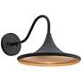 1_Kichler Elias 11 1/2"H Texture Black LED Outdoor Wall Light