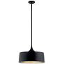 1_Kichler Elias 22" Wide Black Pendant Light