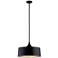 Kichler Elias 22" Wide Black Pendant Light