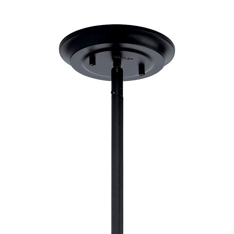 Image 5 Kichler Elias 22" Wide Modern Disc Black Pendant Ceiling Light more views