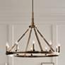 Thumbnail1 of Kichler Emmala Brushed Natural Brass Chandelier 10Lt