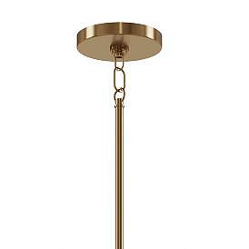 Image4 of Kichler Emmala Brushed Natural Brass Chandelier 10Lt more views