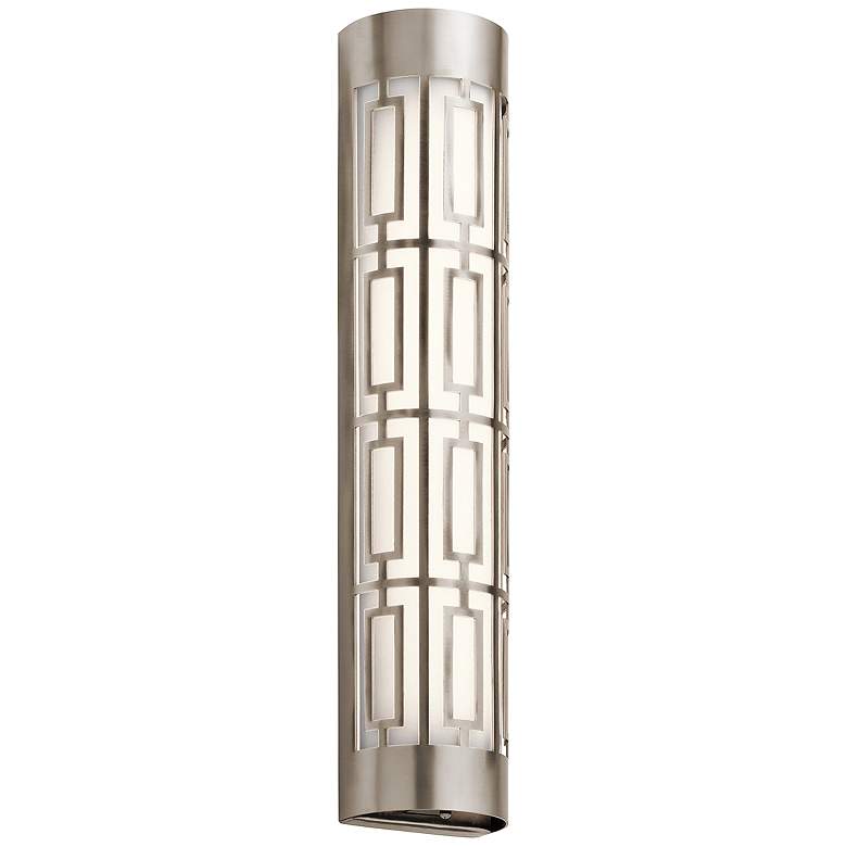 Image 1 Kichler Empire 24"W LED Classic Pewter Linear Bath Light