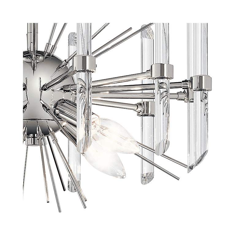 Image 3 Kichler Eris 16" Wide Modern Crystal Ceiling Light more views