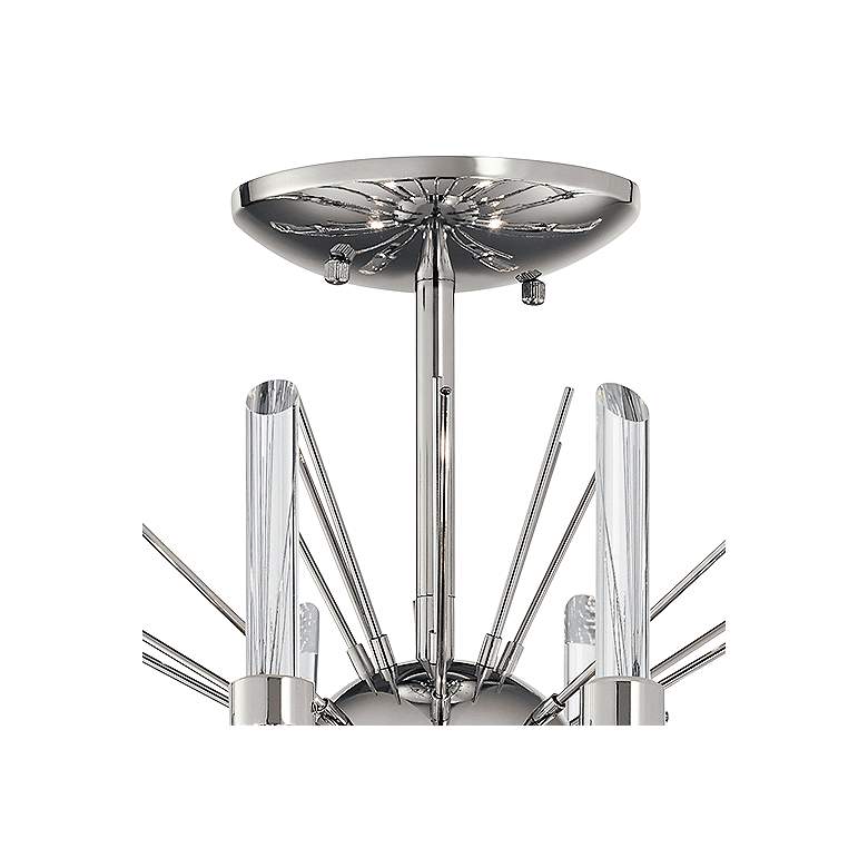 Image 4 Kichler Eris 16" Wide Modern Crystal Ceiling Light more views