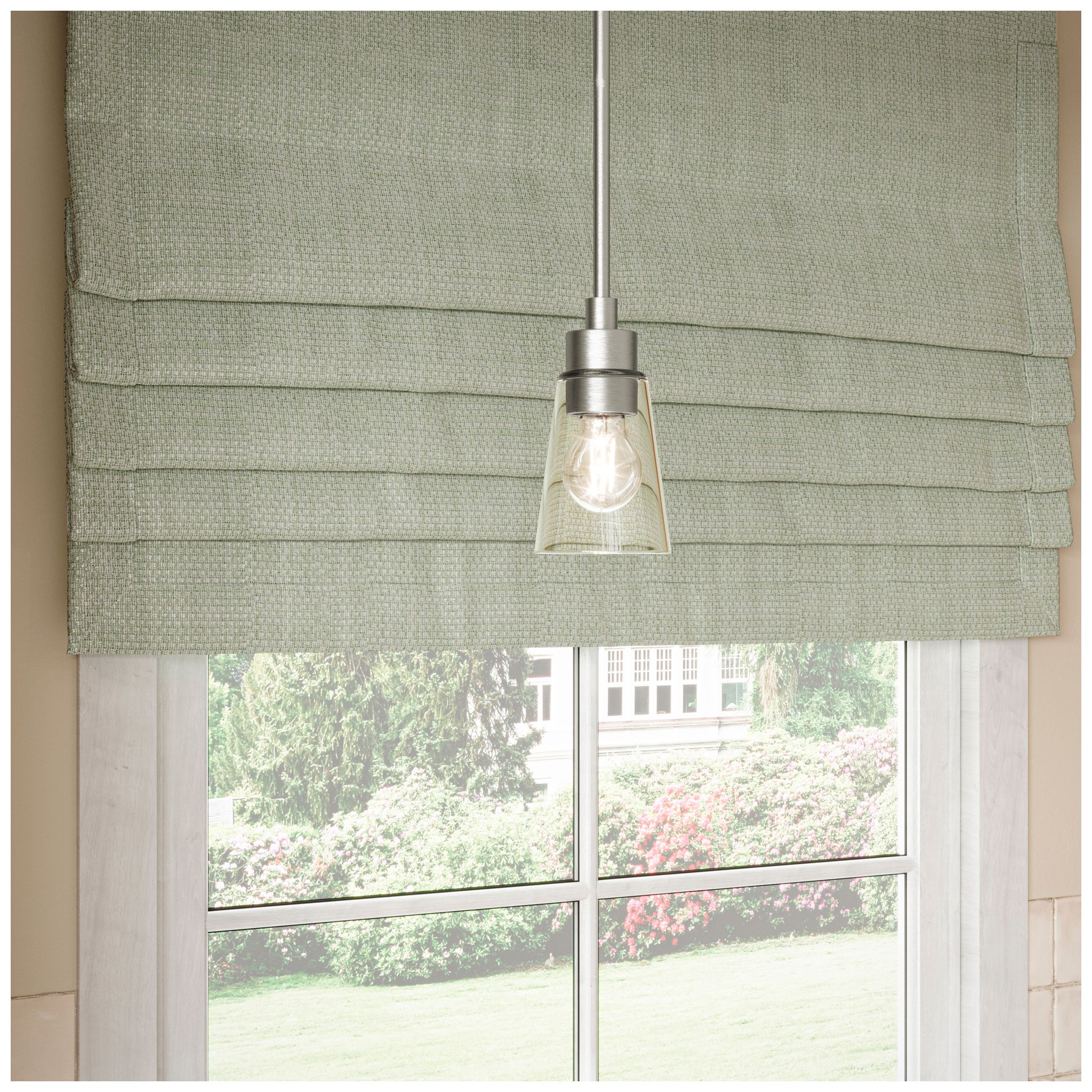 Image 2 Kichler Erma 4" 1-Light Mini Pendant with Clear Glass in Brushed Nickel more views