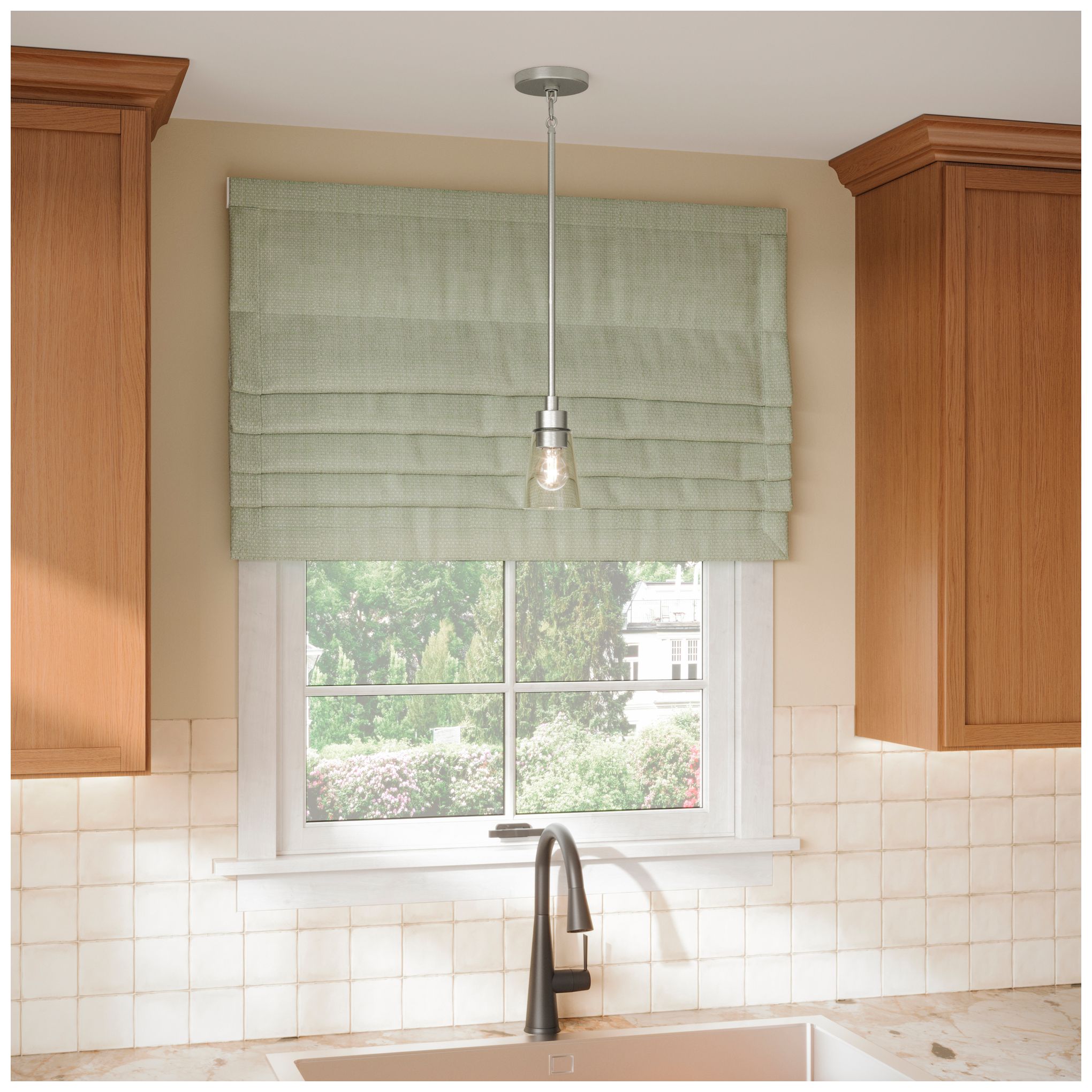 Image 6 Kichler Erma 4" 1-Light Mini Pendant with Clear Glass in Brushed Nickel more views