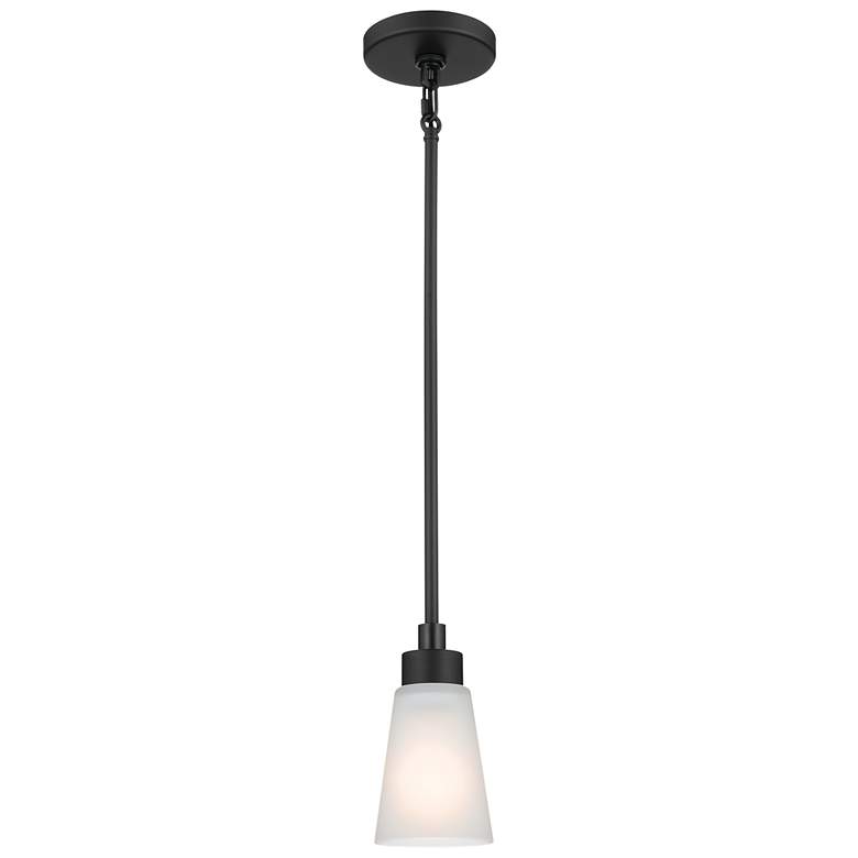 Image 1 Kichler Erma Black Mini Pendant 1Lt