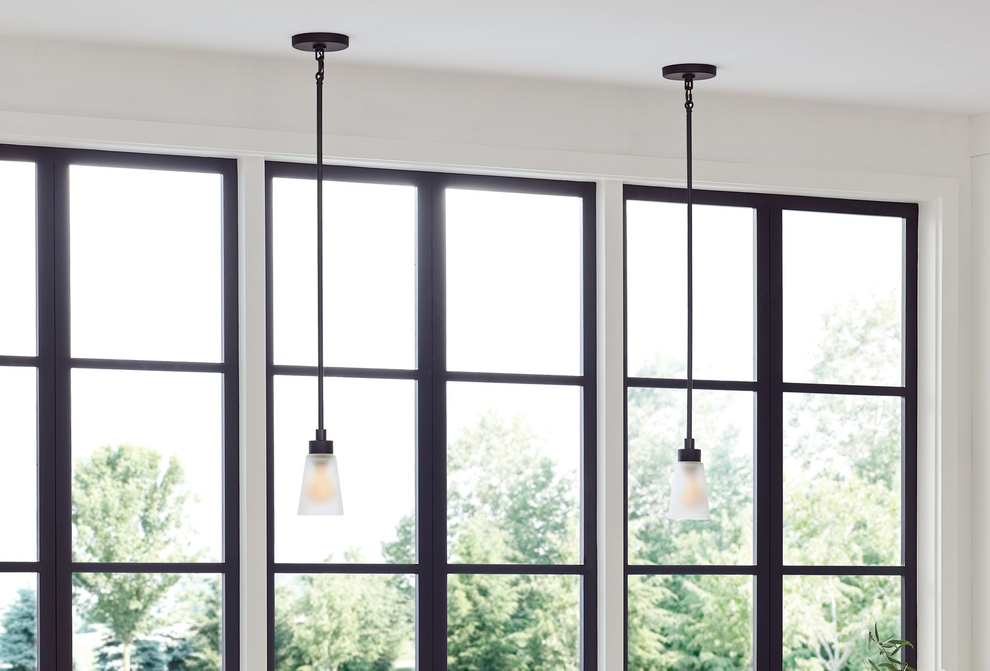 Kichler Erma Black Mini Pendant 1Lt