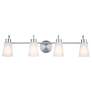 5_Kichler Erma Brushed Nickel Bath 4Lt more views