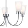 5_Kichler Erma Brushed Nickel Chandelier 5Lt more views