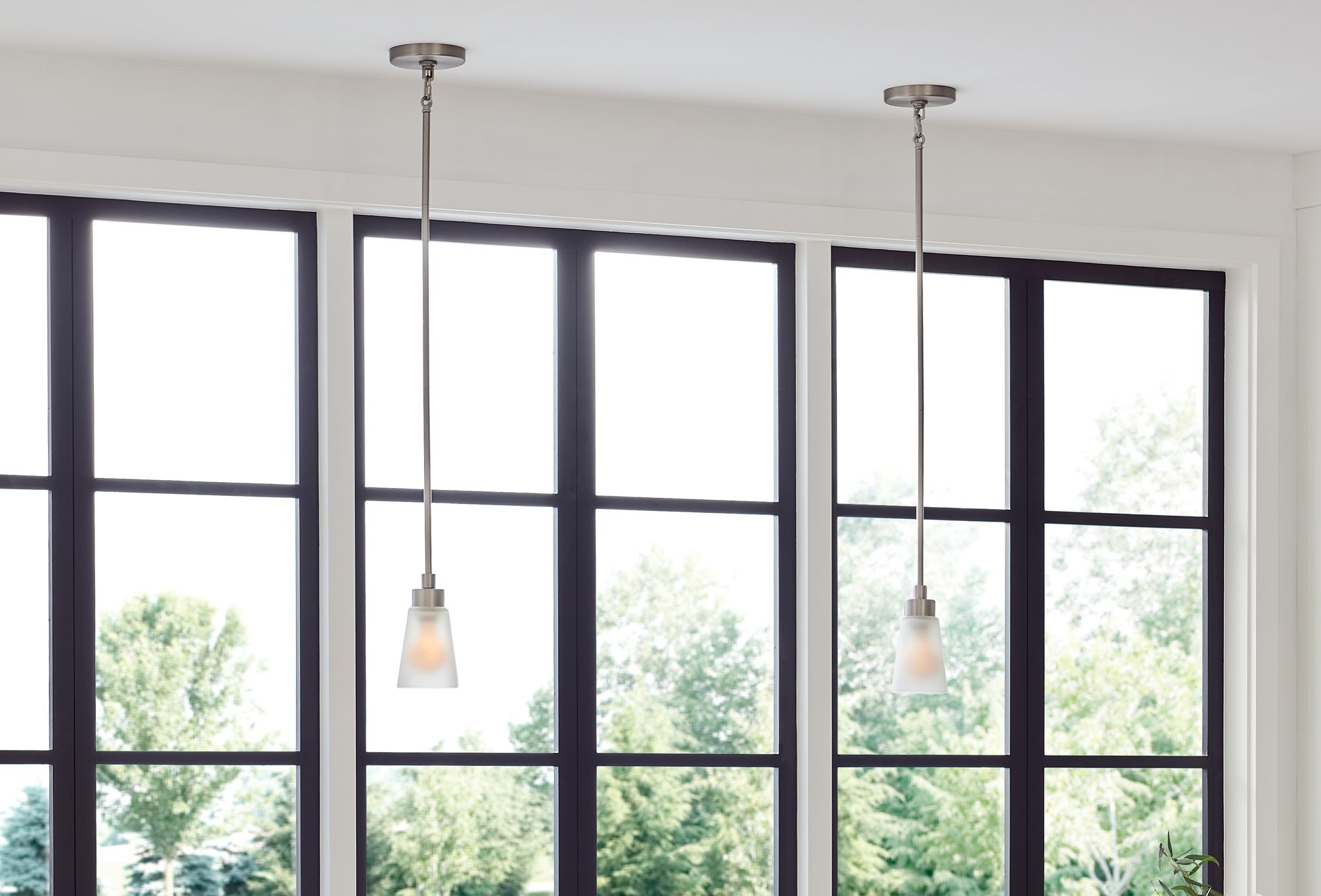 Kichler Erma Brushed Nickel Mini Pendant 1Lt