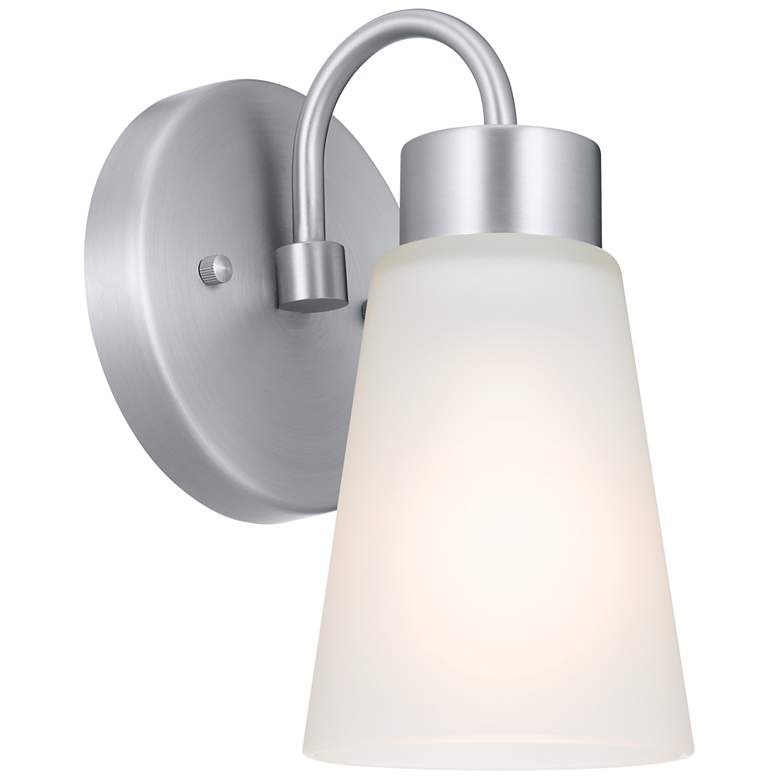 Image 1 Kichler Erma Brushed Nickel Wall Sconce 1Lt