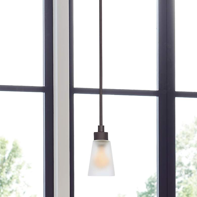 Image 1 Kichler Erma Olde Bronze Mini Pendant 1Lt