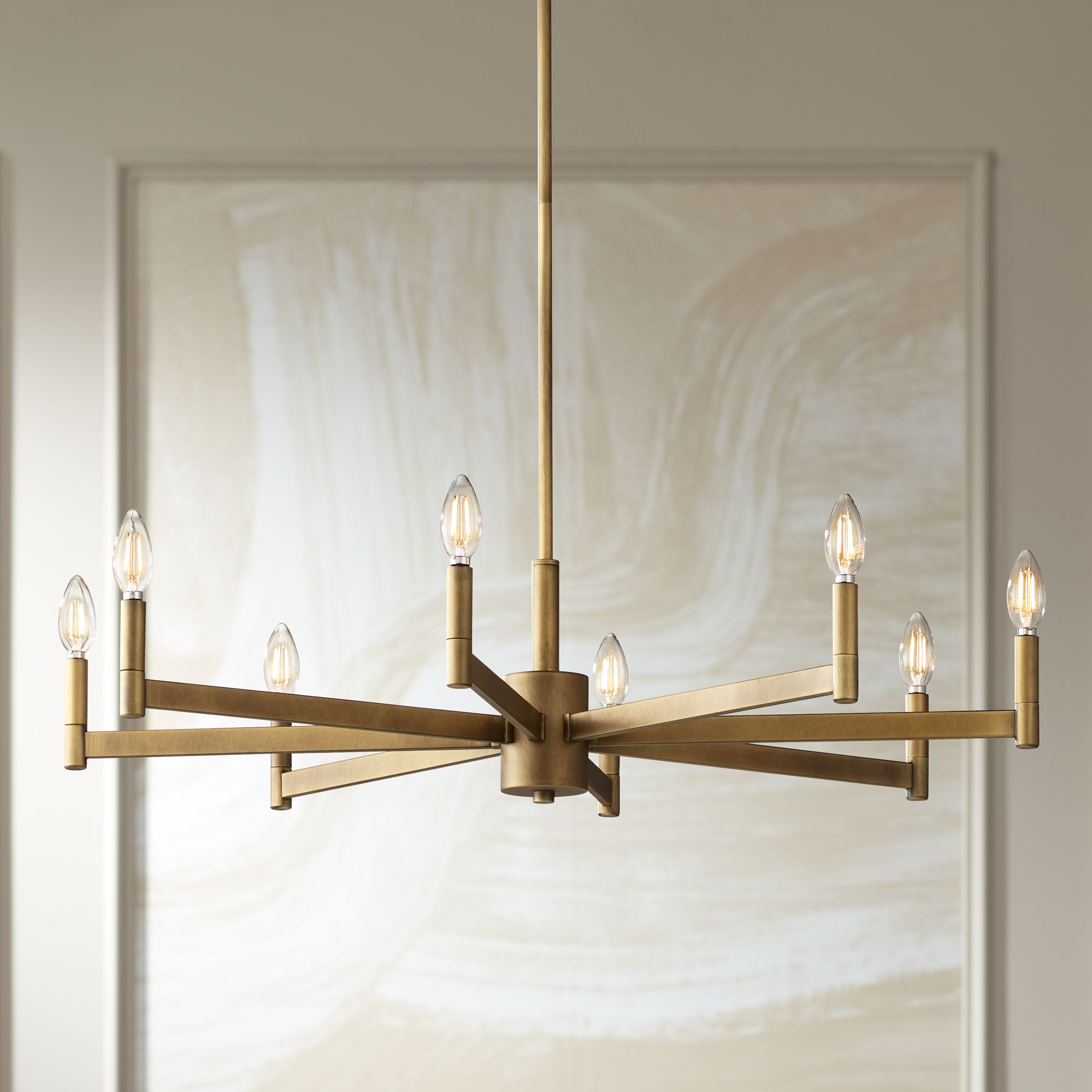 kichler contemporary chandelier