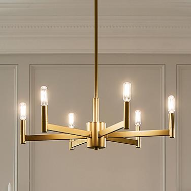 Kichler Erzo Chandelier 6 Light