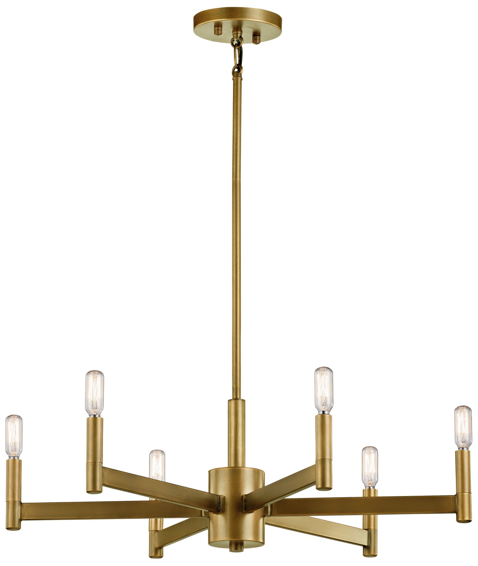Image 2 Kichler Erzo Chandelier 6Lt