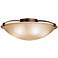 Kichler Etched Sunset Glass 25" Wide Ceiling Light