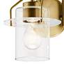 5_Kichler Everett 9 1/2"H Brushed Brass 2-Light Wall Sconce more views