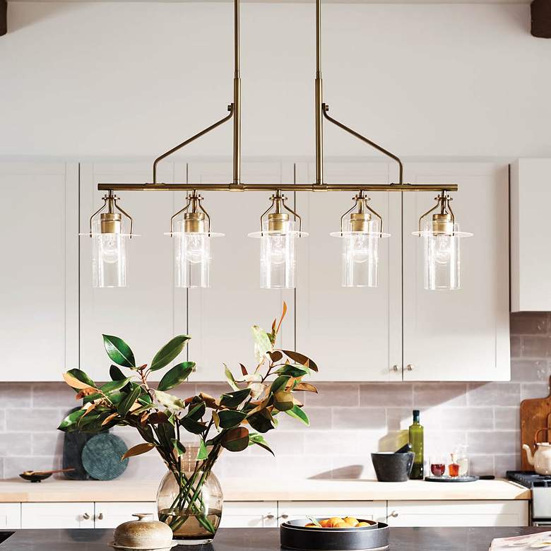 Image 1 Kichler Everett Linear Chandelier 5Lt