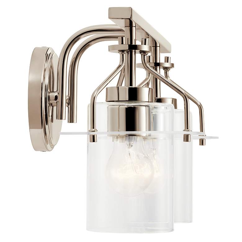 Image 3 Kichler Everett Polished Nickel Bath 2Lt more views