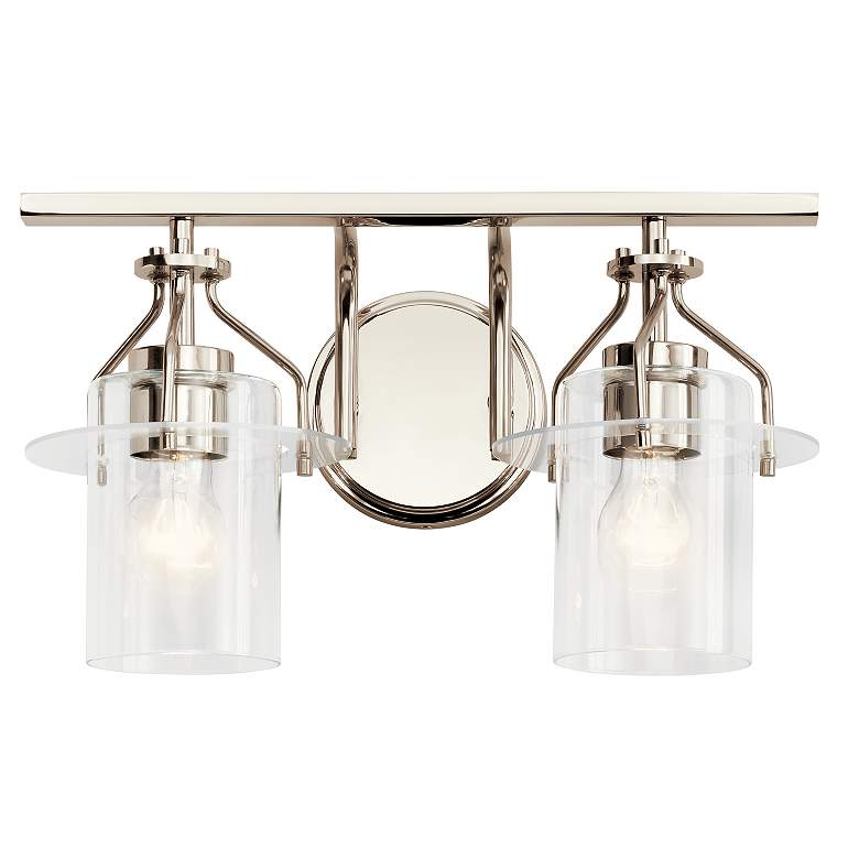 Image 4 Kichler Everett Polished Nickel Bath 2Lt more views
