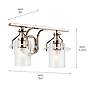 5_Kichler Everett Polished Nickel Bath 2Lt more views