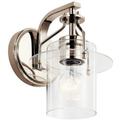 Kichler Everett Polished Nickel Wall Sconce 1Lt